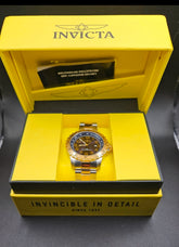 Invicta mens watch 39122 /Silver and Gold color