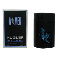 Angel by Thierry Mugler, (A*men) 1.6 oz Eau De Toilette Refillable Rubber Spray for Men