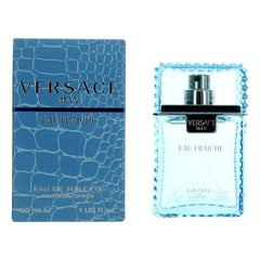 Versace Man Eau Fraiche by Versace, 1 oz Eau De Toilette Spray for Men