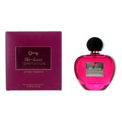 Her Secret Temptation by Antonio Banderas, 2.7 oz Eau De Toilette Spray for Women