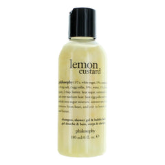 Lemon Custard by Philosophy, 6 oz Shampoo, Shower Gel, and Bubble Bath for Women