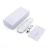 Ultra Portable Ultrasonic Deep Cleaning Face Scrubber for Beauty Personal Care - USB Rechargeable Skin Scrubber with Dermabrasio