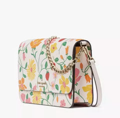 Madison Flap Convertible Crossbody Bag Strawberry Garden Pink Multi KG735