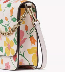 Madison Flap Convertible Crossbody Bag Strawberry Garden Pink Multi KG735