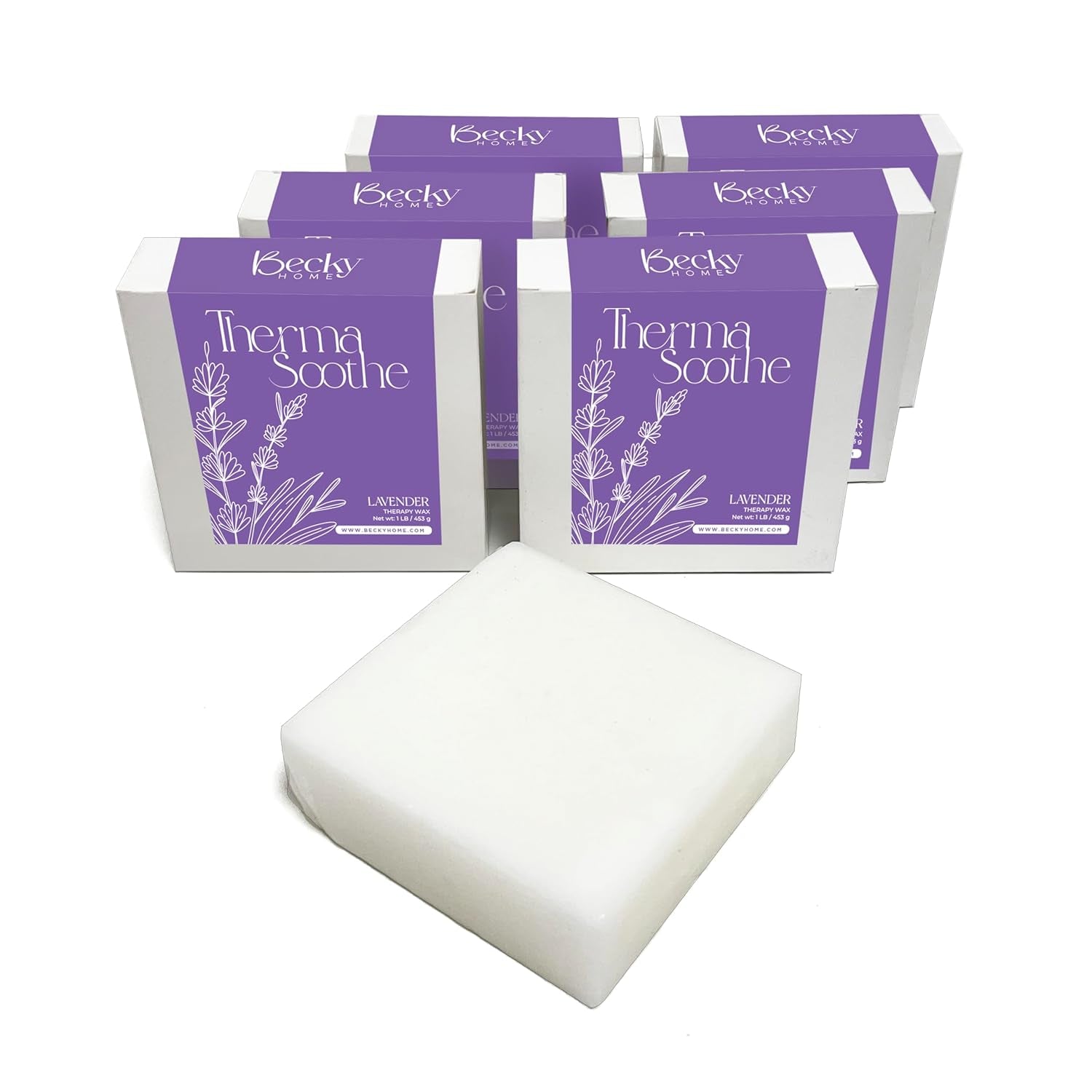 6Lb Unscented Paraffin Wax, Paraffin Wax for Hand and Feet, Use with Any Paraffin Wax Machine for Hand and Feet, Paraffin Wax Refills for Paraffin Baths, Parrafin Wax Blocks