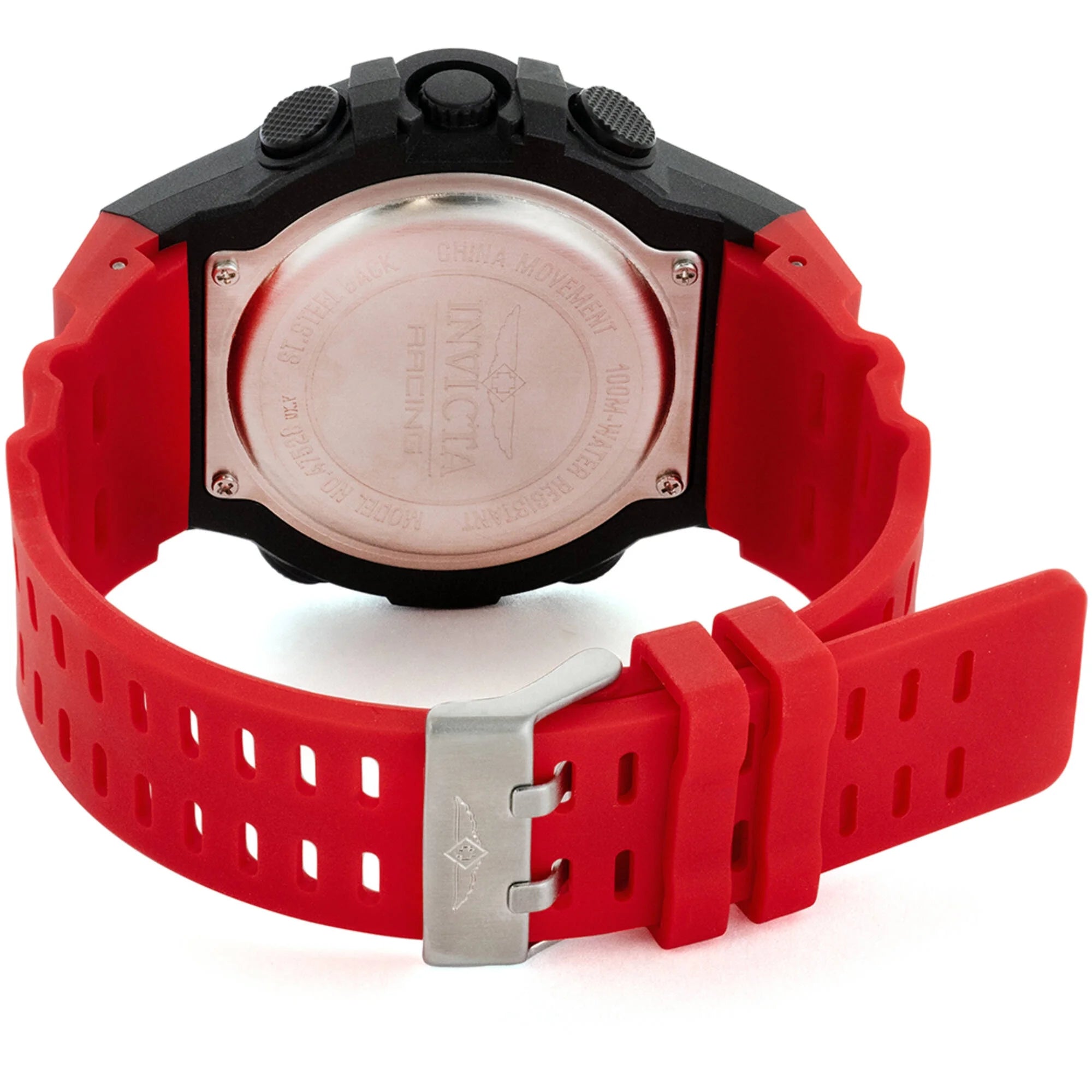 47528 Men 'S Racing 52Mm Watch, Red