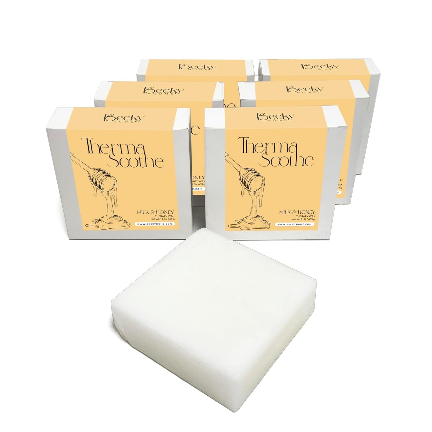 6Lb Unscented Paraffin Wax, Paraffin Wax for Hand and Feet, Use with Any Paraffin Wax Machine for Hand and Feet, Paraffin Wax Refills for Paraffin Baths, Parrafin Wax Blocks