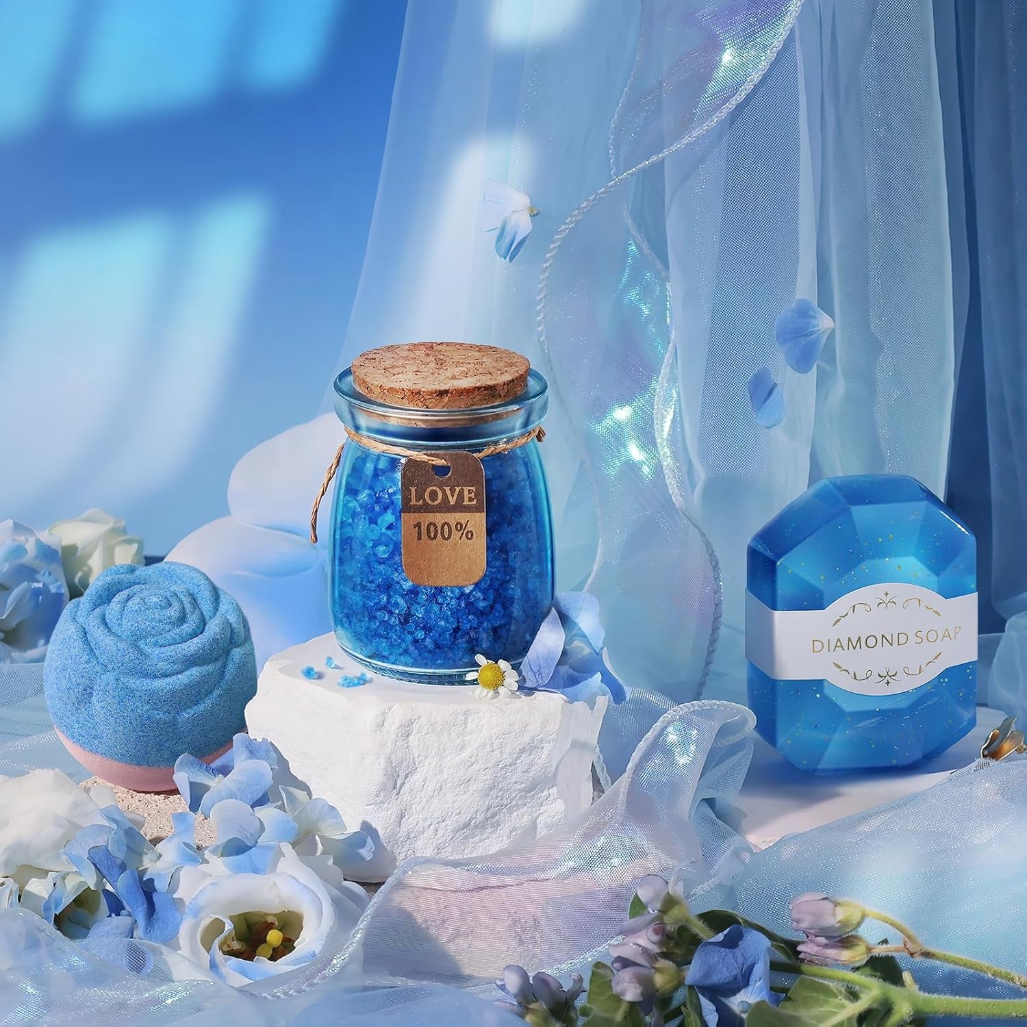 Elegant Spa Gift Baskets for Women - Perfect Birthday, Anniversary, and Thank You Gifts for Girlfriends, Sisters, Moms, and Best Friends