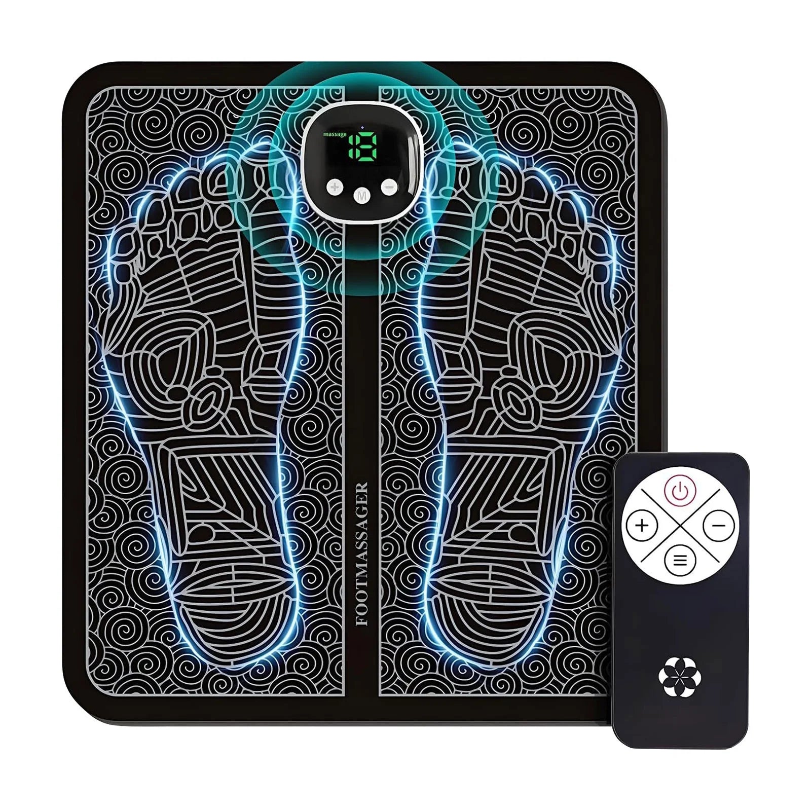 Foot Massager for Neuropathy Feet, Whole Body Massager for Neuropathy, Foot Massager for Circulation and Pain Relief, for Those Who Stand and Work All Day