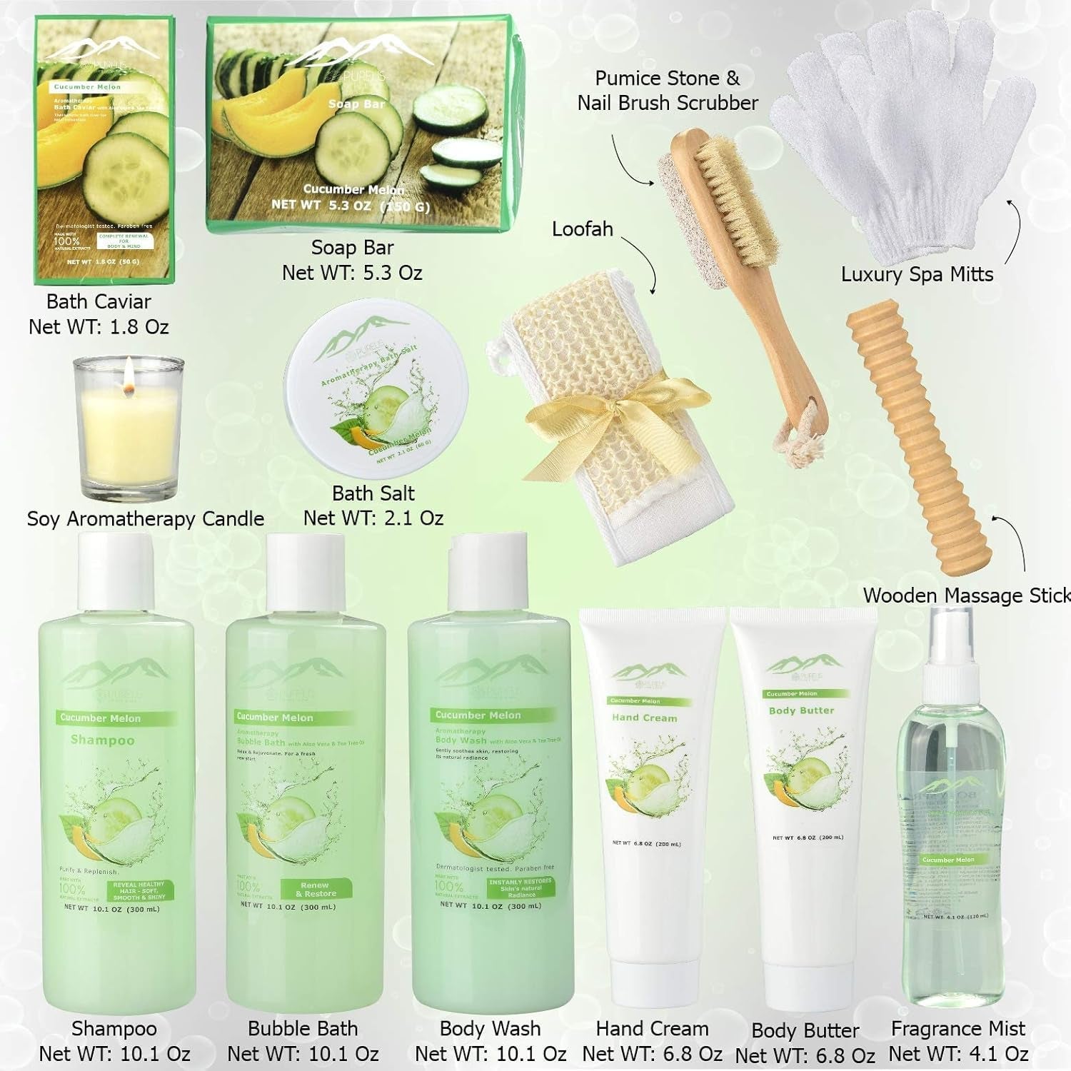 Luxury Spa Gift Baskets for Women - Valentine's Day Holiday Spa Set for Bed and Bath (XXL)