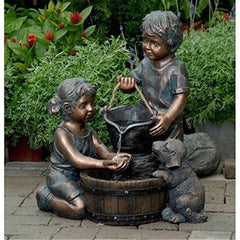 Outdoor Indoor Water Fountain in Bronze