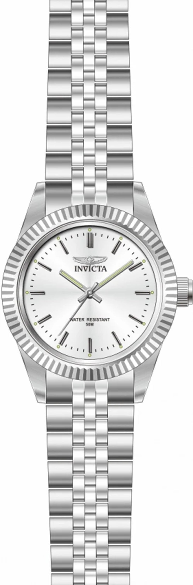 Women'S Specialty Silver Tone Dial Stainless Steel Watch 29396