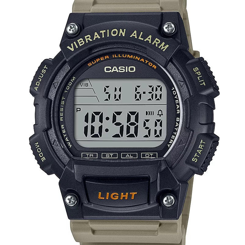 Adult Unisex Large Lcd Digi Watch
