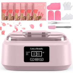Paraffin Wax Machine for Hand and Feet, Touchscreen 3000Ml Paraffin Wax Warmer with 6 Packs Rose Wax (2.64 Lbs), Paraffin Hot Wax Spa for Therapy, Paraffin Bath for Smooth & Soft Skin