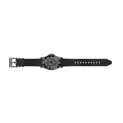 30112 Men'S Pro Diver Chrono Grey Dial Black Strap Watch