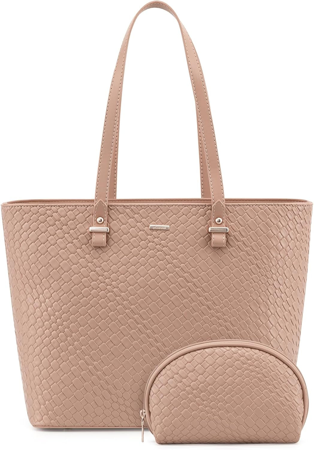 Handbags for Women Shoulder Bags Tote Satchel Hobo 3Pcs Purse Set