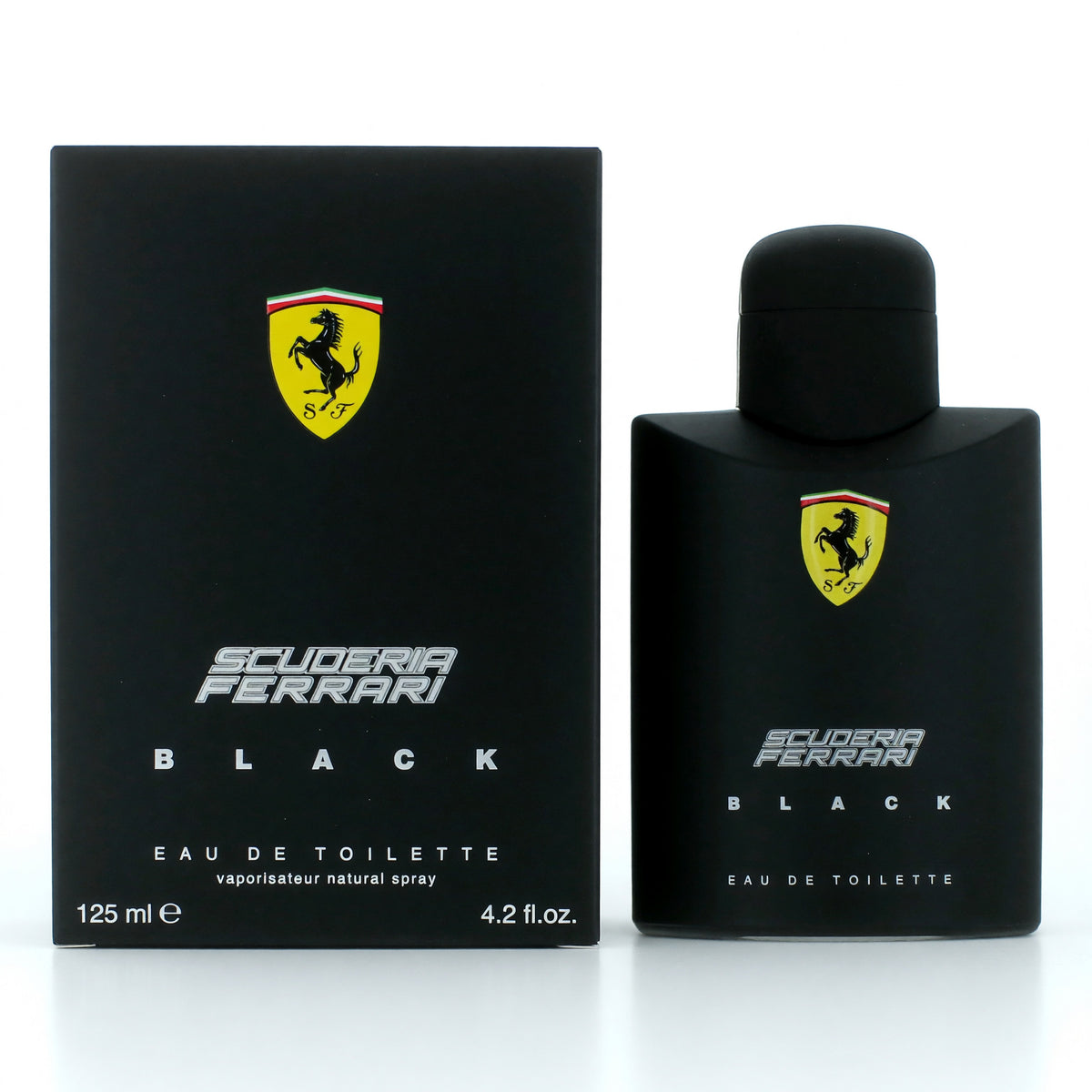 Ferrari Black by Scuderia Ferrari, 4.2 oz EDT Spray for Men