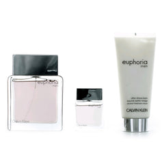 Euphoria by Calvin Klein, 3 Piece Gift Set for Men