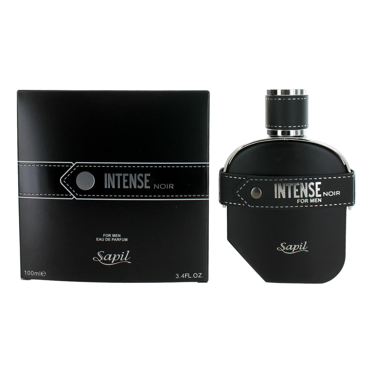 Intense Noir by Sapil, 3.4 oz Eau De Toilette Spray for Men