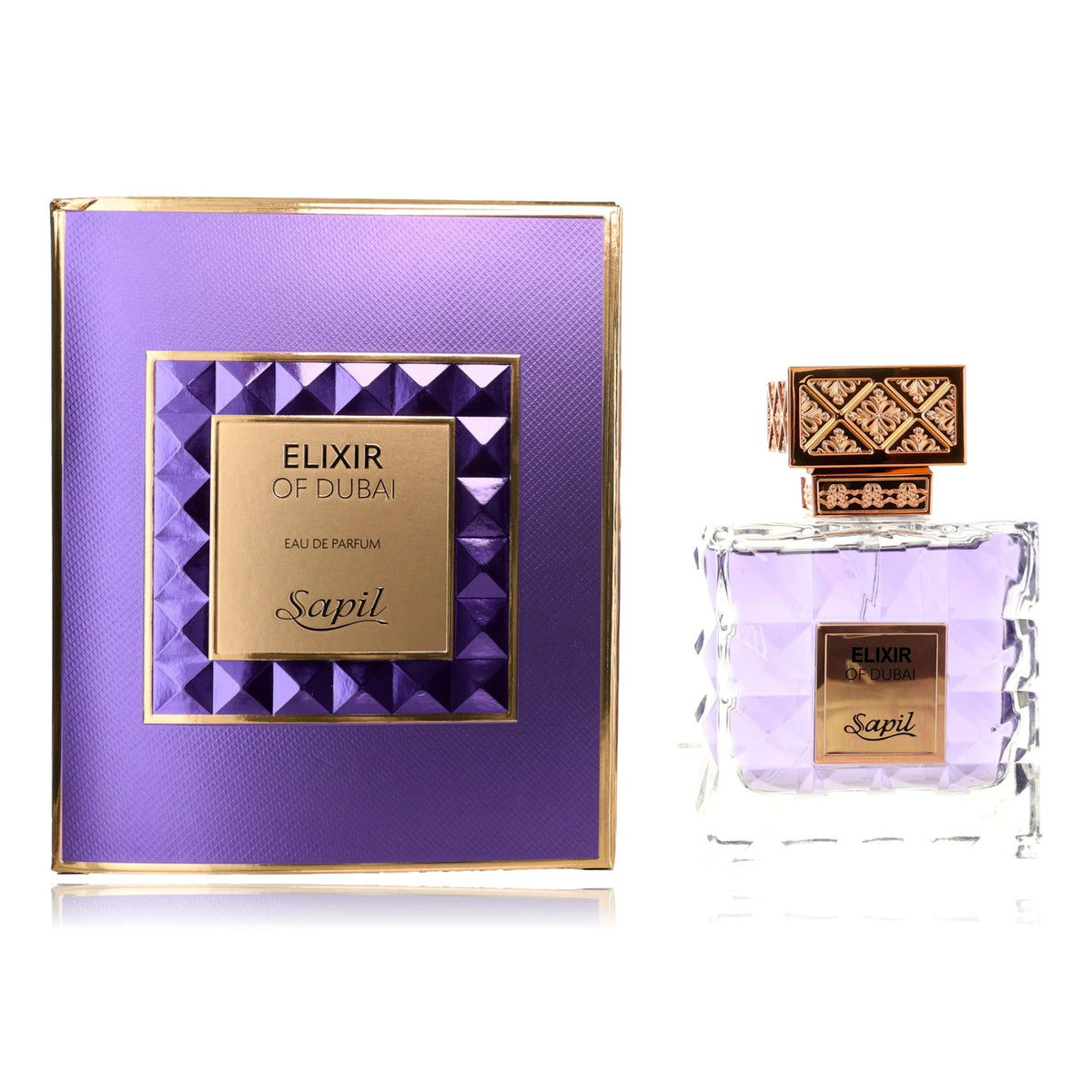 Elixir of Dubai by Sapil, 3.4 oz Eau de Parfum Spray for Unisex