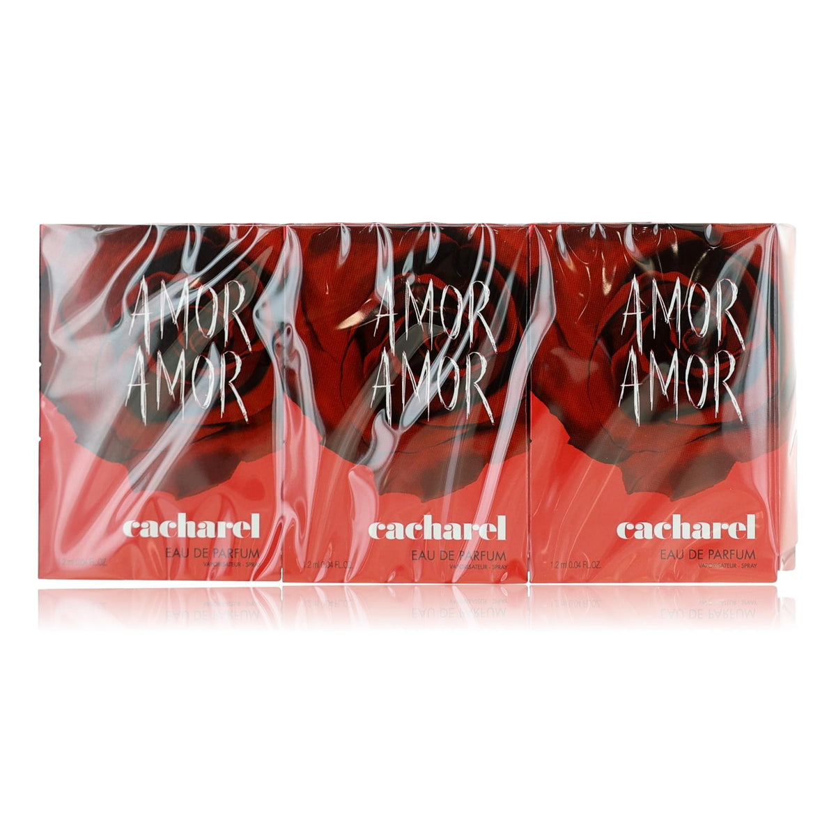 Amor Amor by Cacharel, .04 oz Eau de Parfum Sprays for Women - Pack of 12  ( total 0.48 oz )
