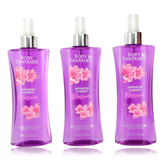 Japanese Cherry Blossom by Body Fantasies, 3 Pack 8oz Fragrance Body Spray women