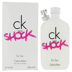 CK One Shock by Calvin Klein, 6.7 oz EDT Spray for Women