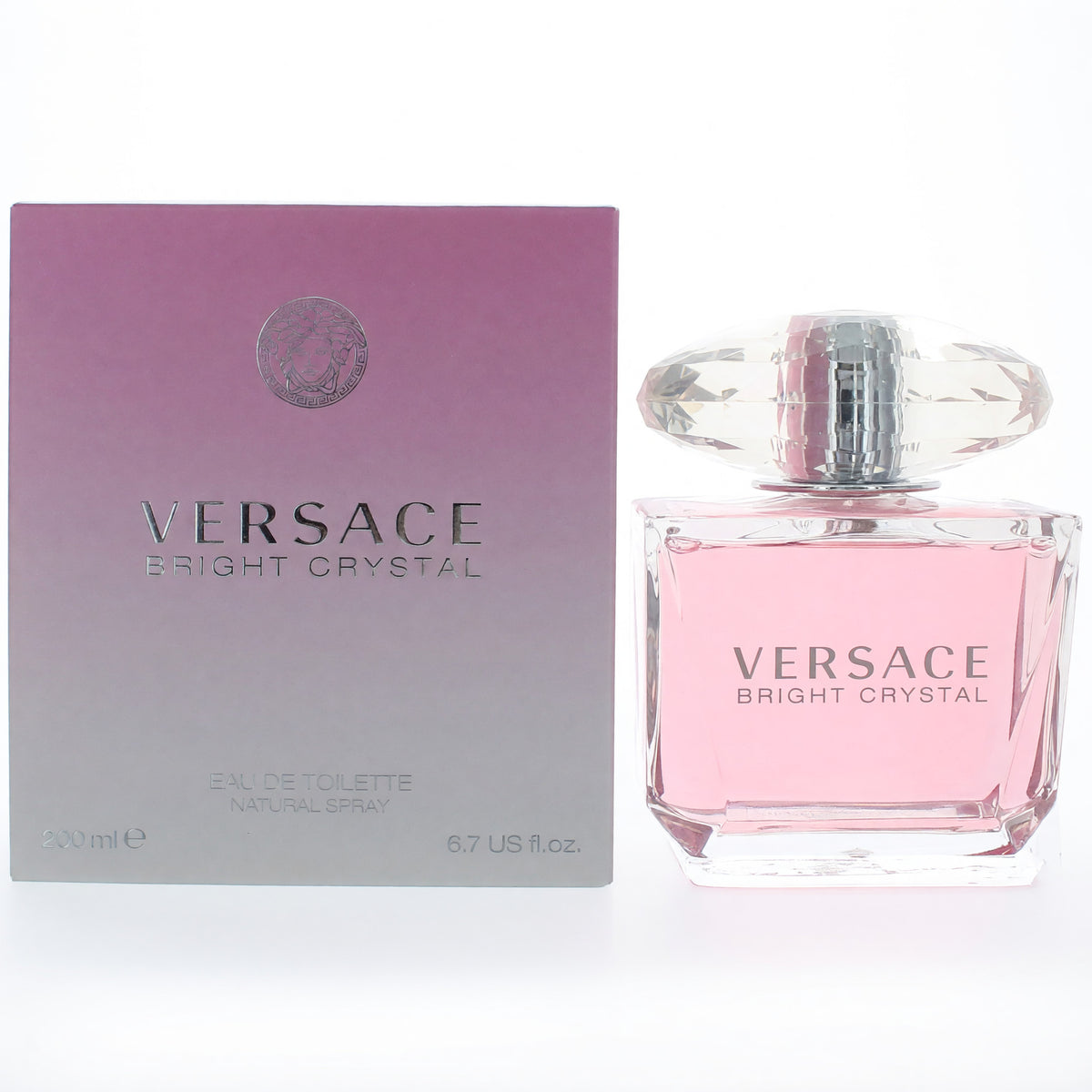 Versace Bright Crystal by Versace, 6.7 oz EDT Spray for Women