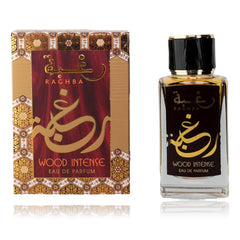 Raghba Wood Intense by Lattafa, 3.4 oz EDP Spray for Men