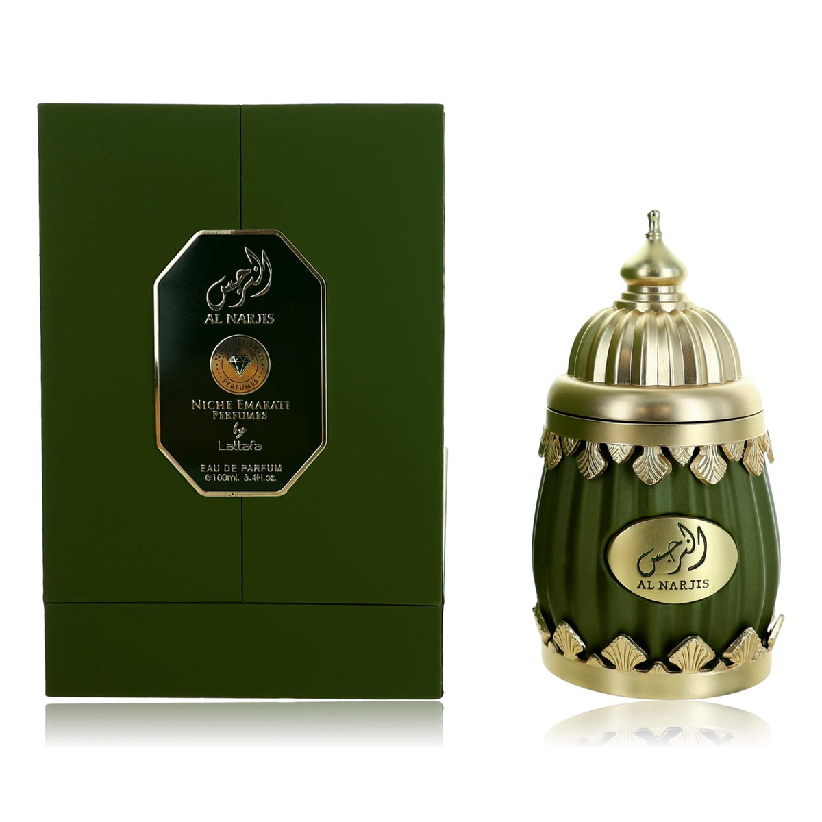 Niche Emarati Al Narjis by Lattafa, 3.4 oz Eau de Parfum Spray for Unisex