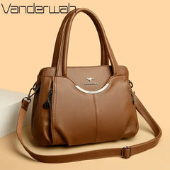 Genuine Luxury Handbags Women Bags Designer Handbags Soft Leather Shoulder Crossbody Bags for Women Tote Sac a Main