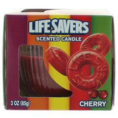 Life Savers Scented Candle 3 oz Jar - Cherry