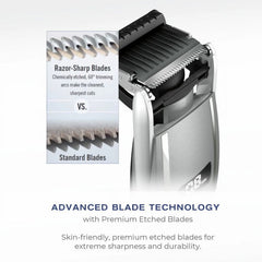 Men's Beard Trimmer with Digital Length Control - Corded/Cordless GMT980