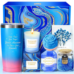 Elegant Spa Gift Baskets for Women - Perfect Birthday, Anniversary, and Thank You Gifts for Girlfriends, Sisters, Moms, and Best Friends