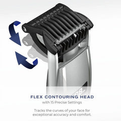 Men's Beard Trimmer with Digital Length Control - Corded/Cordless GMT980