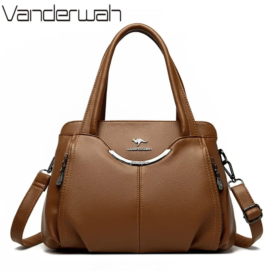 Genuine Luxury Handbags Women Bags Designer Handbags Soft Leather Shoulder Crossbody Bags for Women Tote Sac a Main