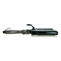 Almost Famous Triple Barrel Clip Curling System by Almost Famous, Charcoal Gray