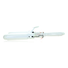 Almost Famous Triple Barrel Clip Curling System by Almost Famous, Pearlescent White