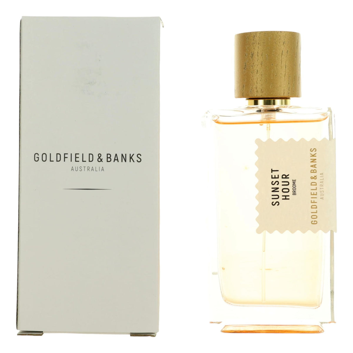 Sunset Hour by Goldfield & Banks, 3.4oz Eau de Parum Spray for Unisex Tester
